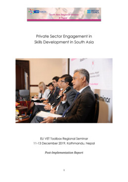 Post Implementation Report VET Toolbox South Asian Seminar