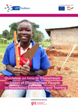 Guideline on how to mainstream inclusion of marginalised people in vocational education and training